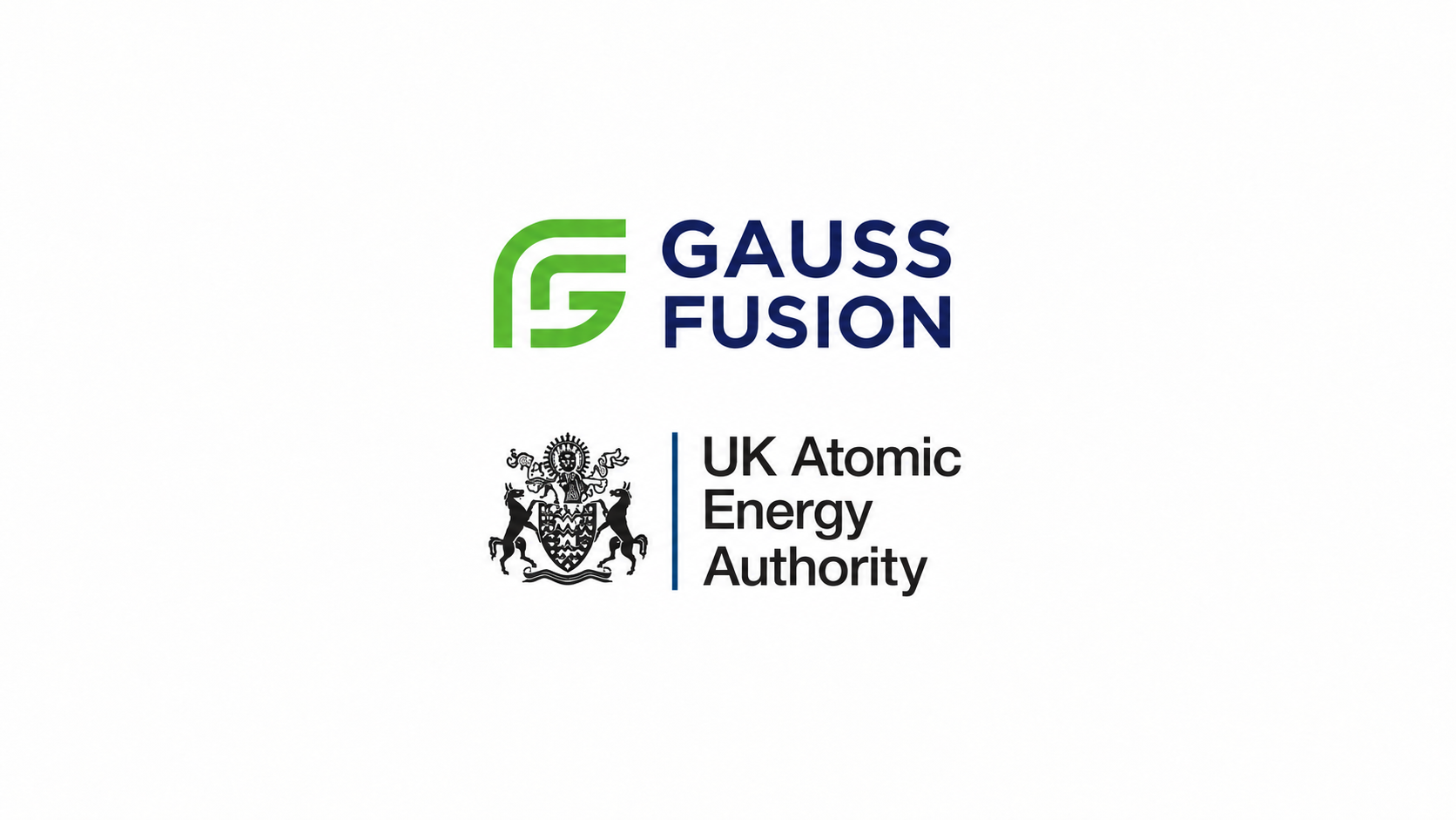 Gauss Fusion logo - UKAEA logo