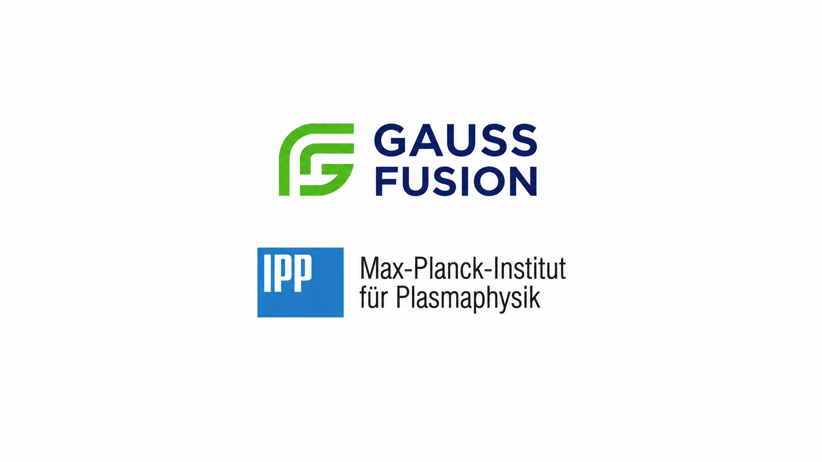 Gauss Fusion logo - IPP logo